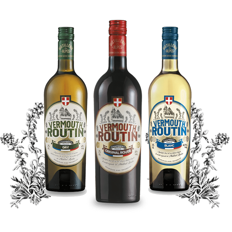Nos Vermouth 
Rouge, Blanc, Dry