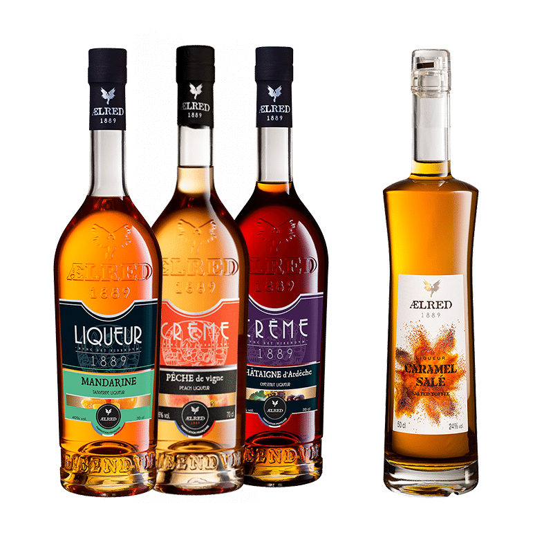 Nos Fruits 
Crèmes & Liqueurs